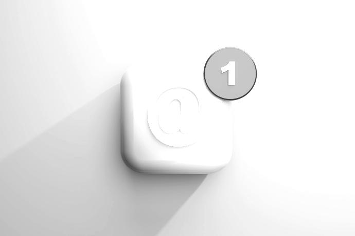 a white square with a red circle on top of it